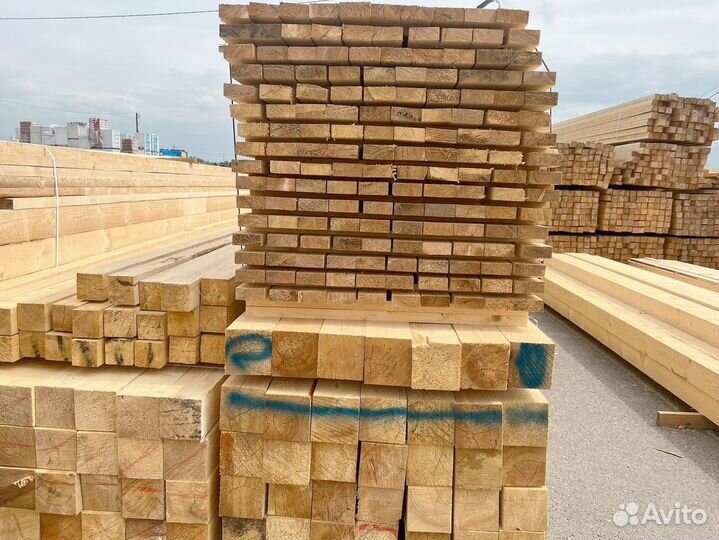 Доска обрезная от производителя