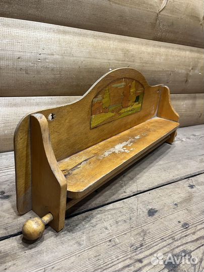 Полка настенная деревянная