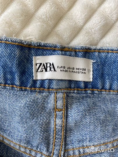 Джинсовая юбка zara