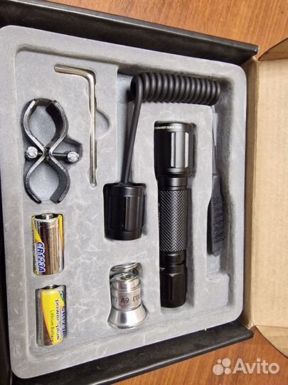 Фонарь Nextorch T6A с оружейным кроном и акумулят