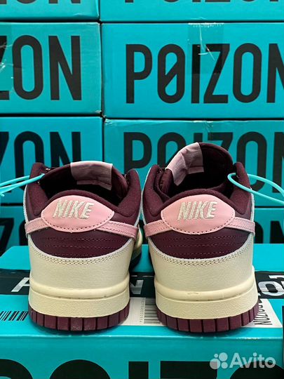 Nike SB Dunk Low Night Maroon Оригинал Poizon