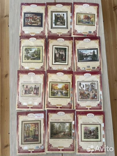 Наборы для вышивания крестом Золотое Руно