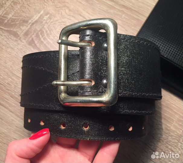 Новый Ремень нат.кожа 107см, шир 5см