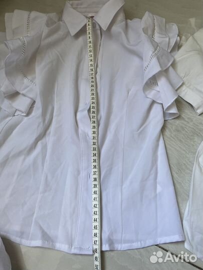 Рубашка школьная для девочки 128