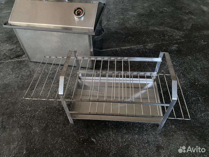 Коптилка-коптильня из нержавейки
