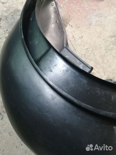 Подкрылки на приору задние