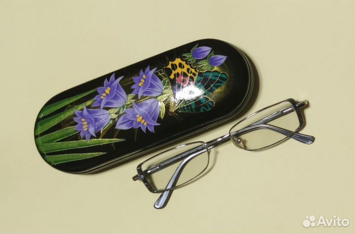 Футляр д/очков Колокольчики. Ручная роспись