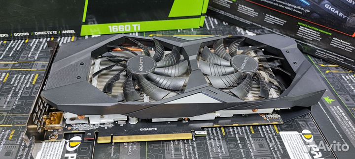 GeForce GTX1660Ti 6GB gigabyte windforce