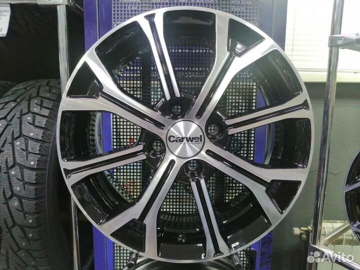 Диск литой Carwel Кизи 6x15 4x100 ET50 DIA60.1 AB