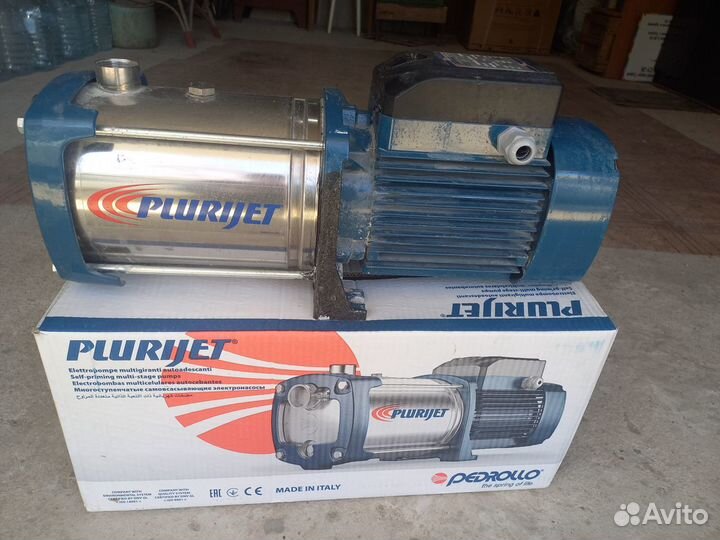 Водяной насос бу Pedrollo plurijetm 4/200-X