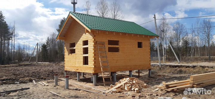 Брус профилированный от производителя