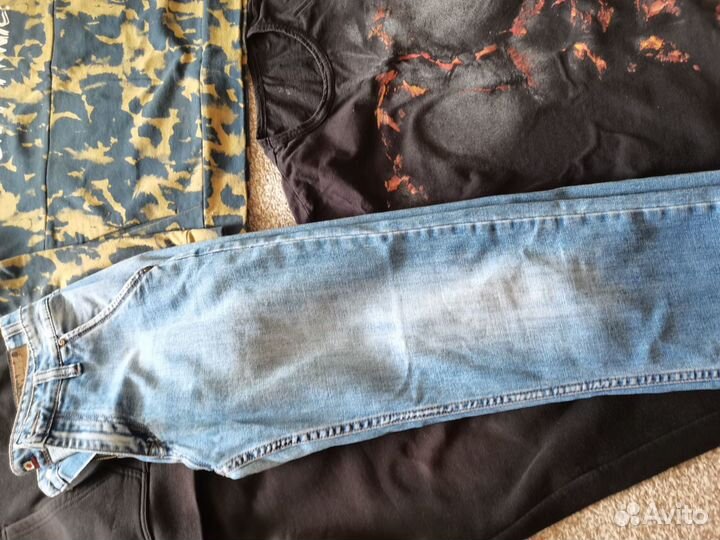 Мужские вещи бу пакетом 46-48 размер