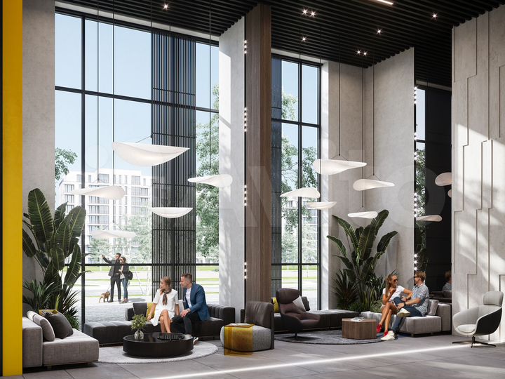 2-к. квартира, 53,8 м², 4/24 эт.