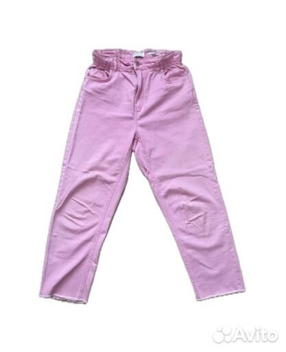 Розовые джинсы bershka y2k