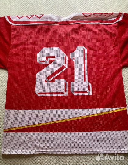 Свитер хоккейный игровой Сборная России №21