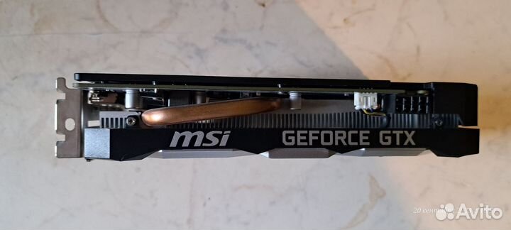 Видеокарта msi gtx 1660 xs 6g oc ventus