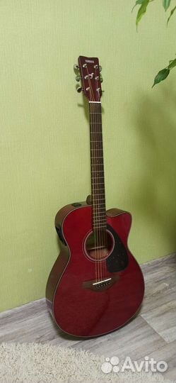 Электроакустическая Гитара yamaha fsx800c с чехлом