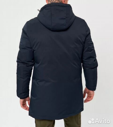 Куртка зимняя мужская, черная; синяя 48р(S)