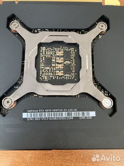 Видеокарта MSI RTX4070 ventus 2X 12GB OC