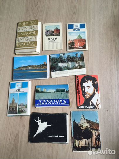 Наборы открыток