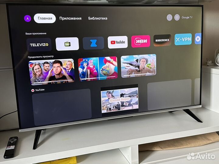 Телевизор TCL 4k 43 диагональ smart