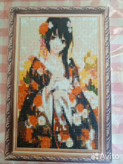 Аниме мозайка Алмазная