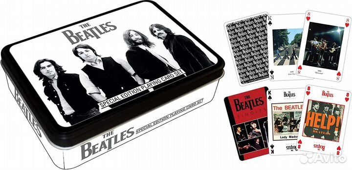Игральные карты сувенирные The Beatles