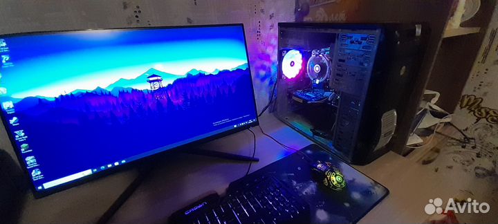 Белый игровой пк