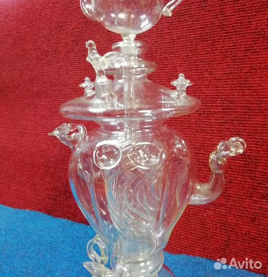 Самовар стеклянный СССР