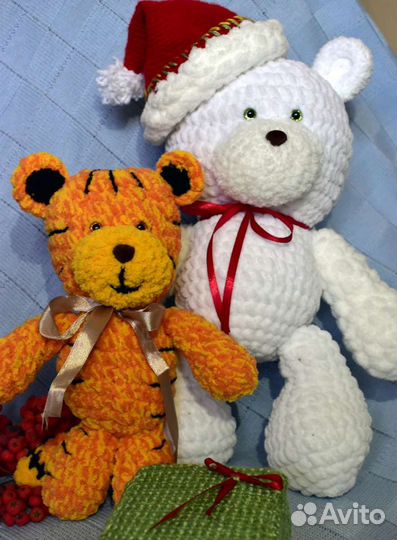 Вязаные игрушки ручной работы