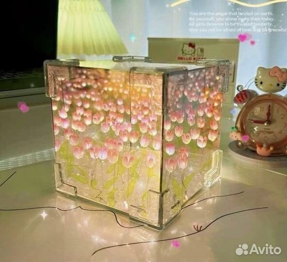 Куб светильник