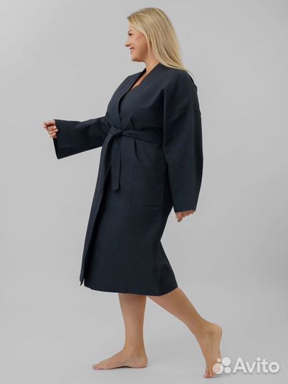 Халат банный вафельный Артикул 204 - 201