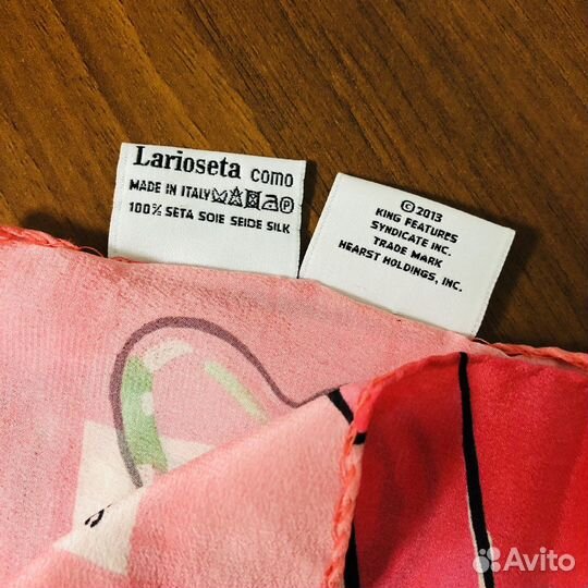 Платок шелковый Moschino оригинал (новый)