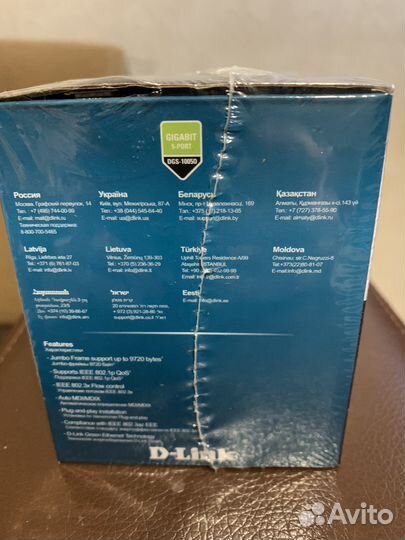 D-link коммутатор DGS-1005D 5x10/100/1000 Мбит/сек