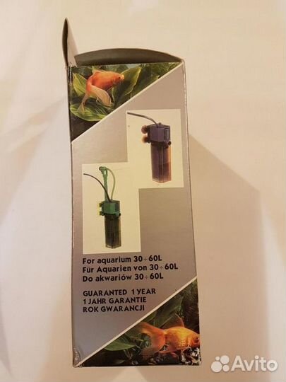 Фильтр для аквариума Aquael mini внутренний 30-60л