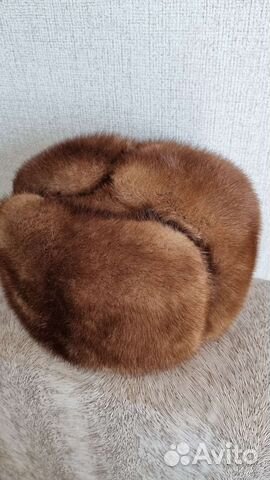 Норковая шапка мужская