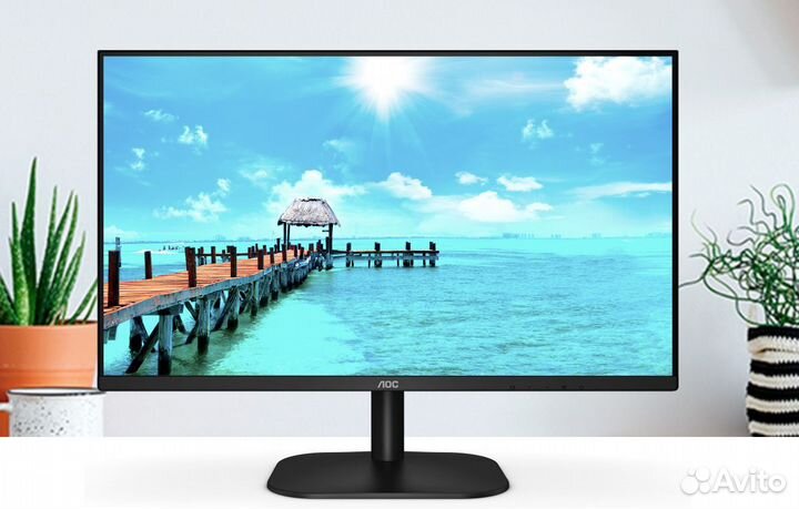 Новый монитор AOC 27 дюймов,IPS,75Hz