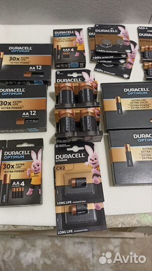 Батарейки Duracell Optimum AA AAA