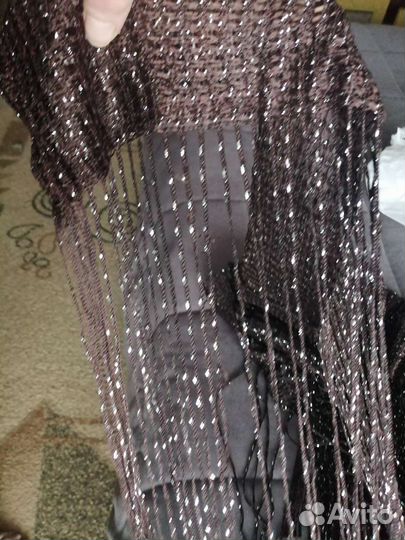 Нитяная тюль, штора