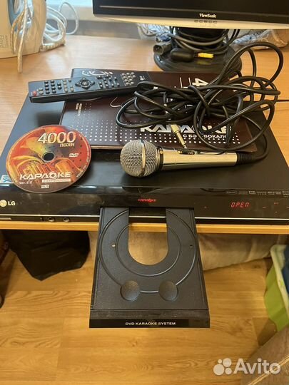 Dvd плеер с караоке lg