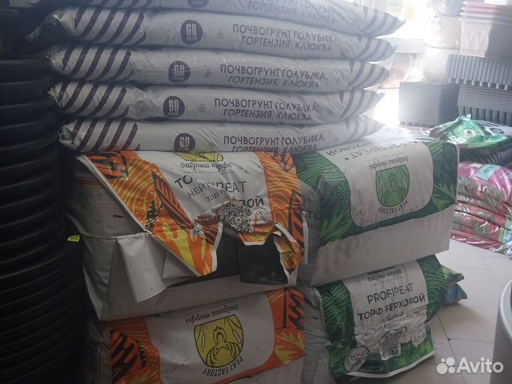 Торф, грунт