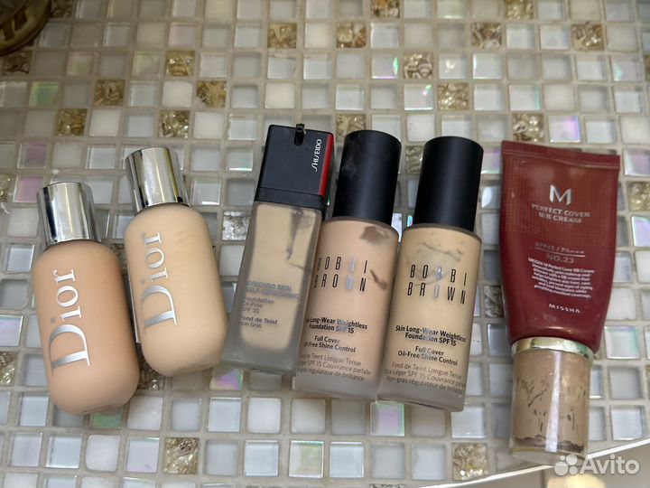 Продаю все что на фото Dior, Shiseido, bobbi brown