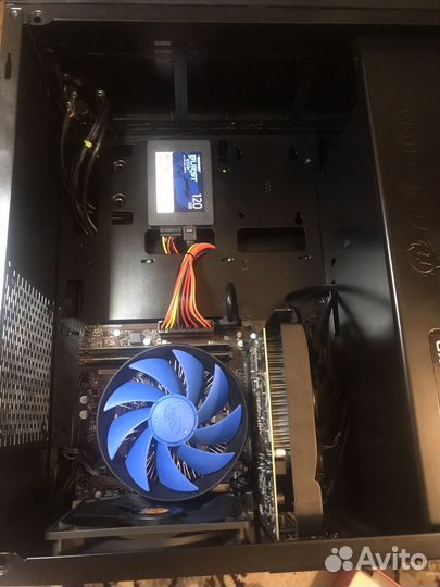 Игровой компьютер i5 7400/SSD/HDD/GTX