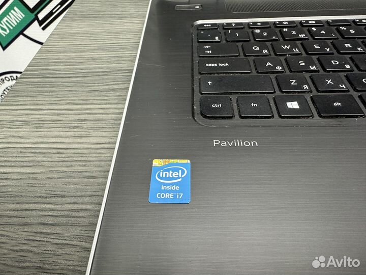 Огромный игровой HP core i7 8G Geforce 840 SSD256