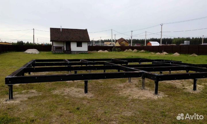 Винтовые сваи с монтажом под ключ