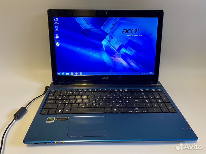 Быстрый ноутбук Acer 5750ZG, Core i5-2450, SSD