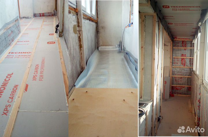 Утепление остекление отделка балконов фасадов