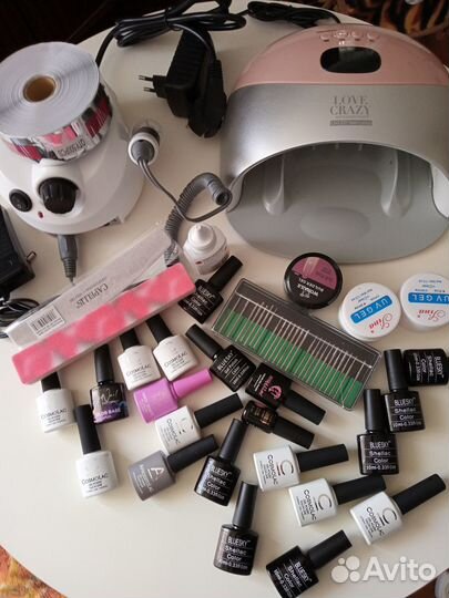 Новый большой набор для ногтей