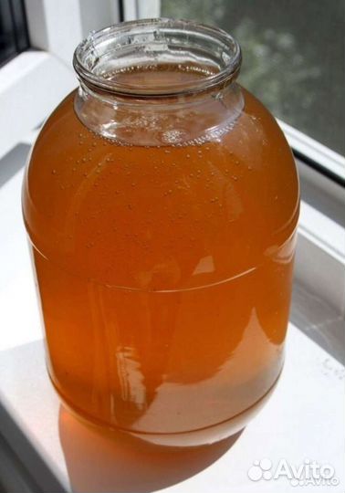 Мед в 3х литровой банке и оптом