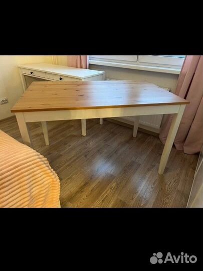 Стол Икеа lerhamn 118*74